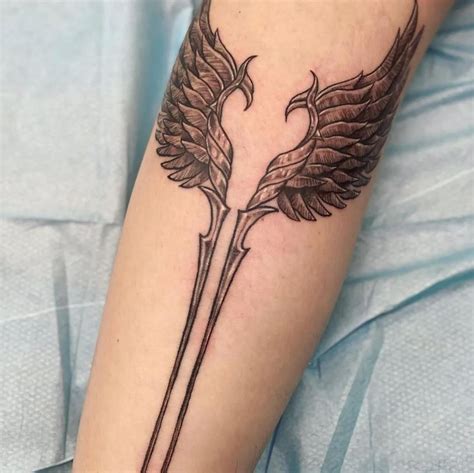 Wings tattoo | Tattoos, Wings tattoo, Viking tattoos