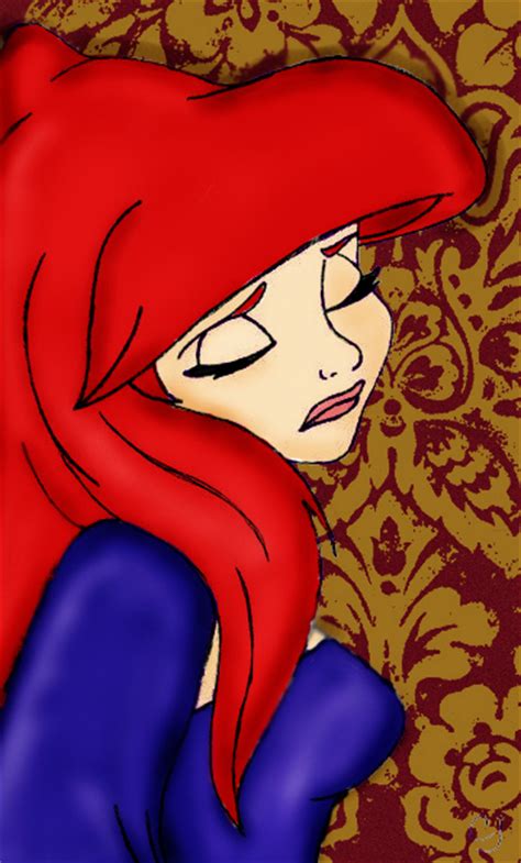 Sad Ariel by ceciliay on DeviantArt