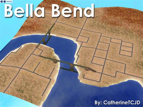 Mod The Sims - Bella Bend ~ A Riverside Map For You To Customize