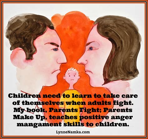 Children can learn to take care of themselves when parents fight.