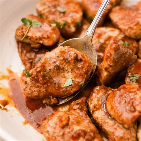 Garlic Pork Tenderloin (Paleo, Whole30) - Pan Fried & So Quick!