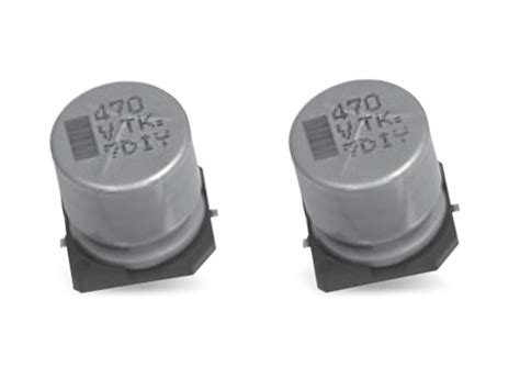 TK SMD Aluminum Electrolytic Capacitors - Panasonic | Mouser