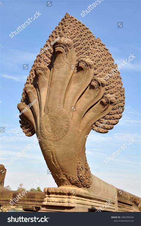 naga  mythical semi divine  stock photo  shutterstock
