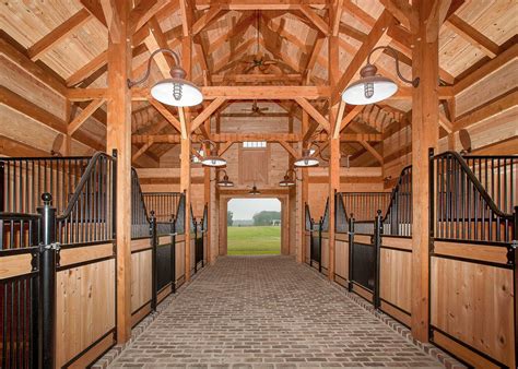horse barns