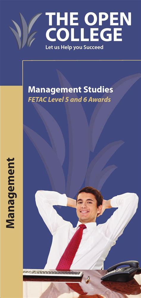 fetac management courses prospectus   open college issuu