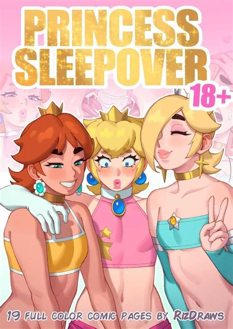 Princess sleepover by Rizdraws : r/rule34_comics