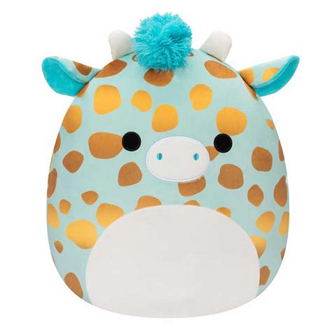 Kellytoy Large Squishmallows Zelia the Giraffe, Soft Plush 16 Inch