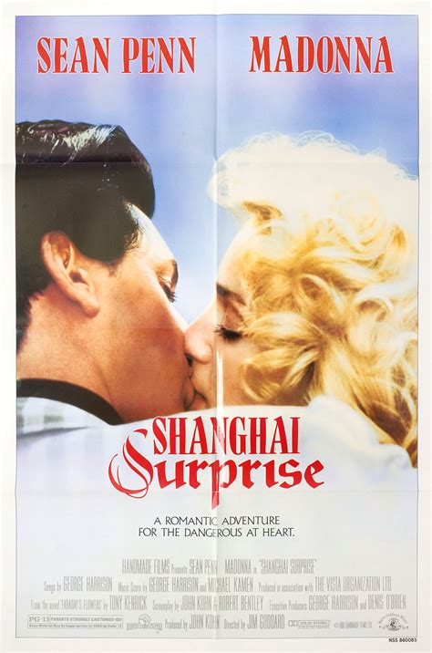 shanghai surprise original    sheet  poster