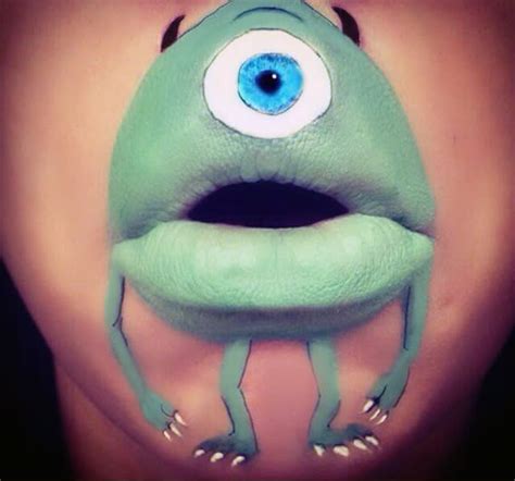 Monsters Inc Blue Guy With Big Lips | Lipstutorial.org