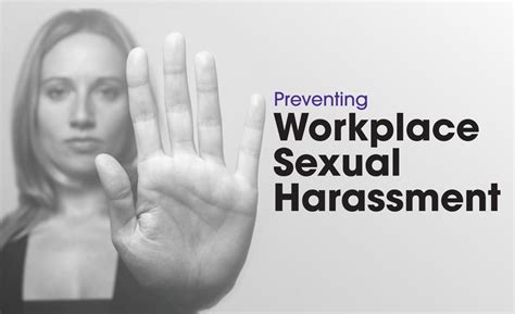 stop sexual harassment  work