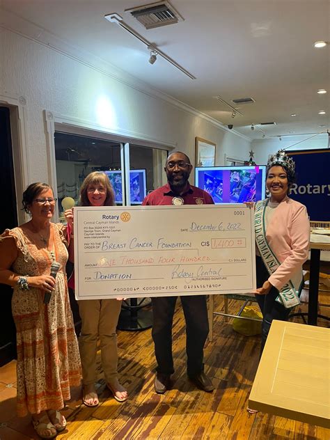 Miss World Cayman raises CI$2,000 for Breast Cancer Foundation - Cayman