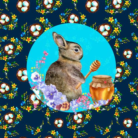 Easter Rabbit Bunny Honey Free Stock Photo - Public Domain Pictures