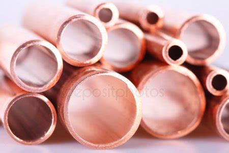 Copper pipes — Stock Photo © Lenorlux #4643921