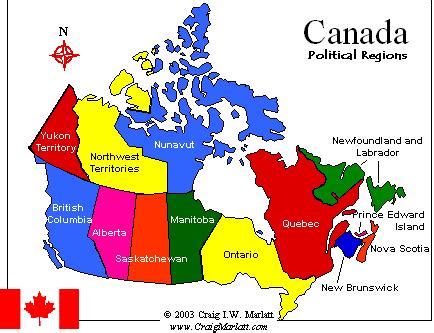 CanadaInfo: Provinces and Territories