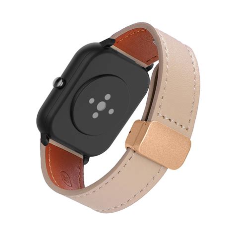 20 мм Кожанный Ремешок для Xiaomi Amazfit Bip / Bip Lite / Bip S / Bip ...