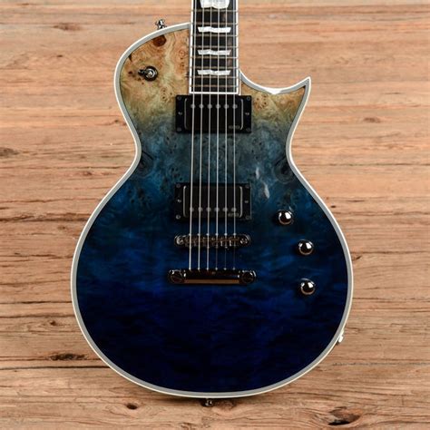ESP E-II Eclipse Blue Natural Fade 2022 – Chicago Music Exchange