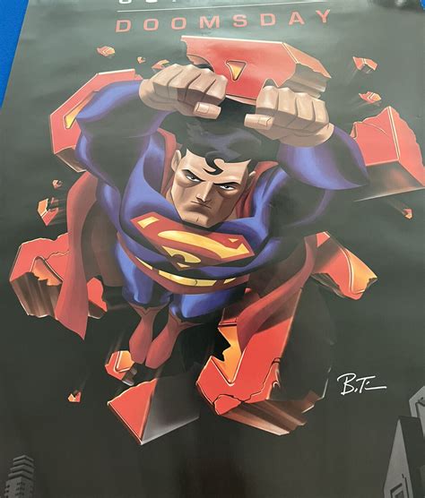 superman doomsday  poster