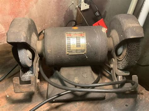milwaukee heavy duty ac bench grinder