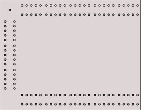 Rectangular Cribbage Board Template - Crisloid Style - Etsy