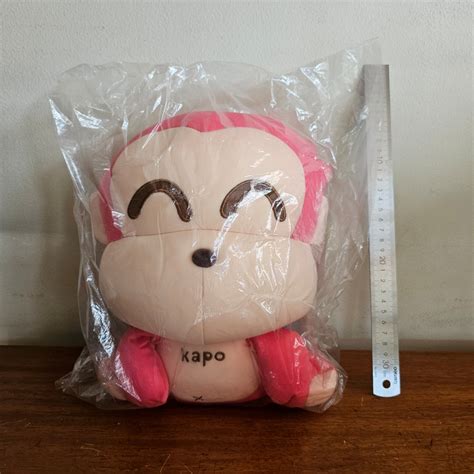 Kapo Monkey pink plushie stuffed toy, Hobbies & Toys, Toys & Games on ...