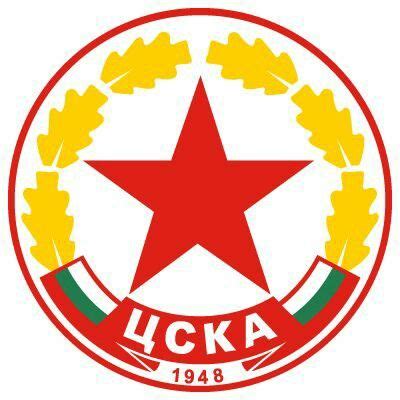 CSKA Sofia of Bulgaria crest. | Football logo, Football team logos ...