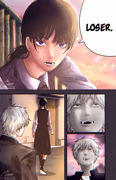 Colored a page from Ch-104 : r/ChainsawMan