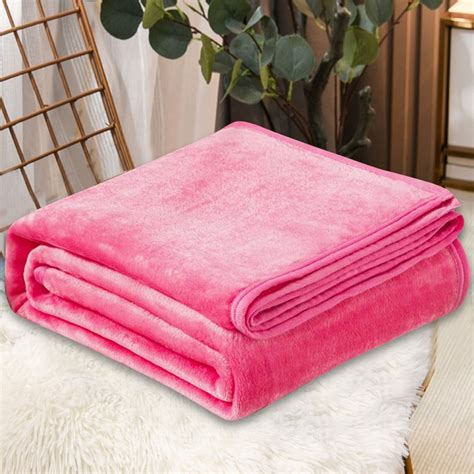 plush fuzzy fleece bed blanket baby size blankets super soft fluffy