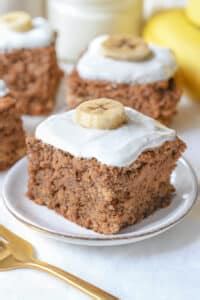 Healthy Banana Cake