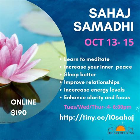 Sahaj Samadhi Meditation | Connecting people in San Ramon, Dublin ...