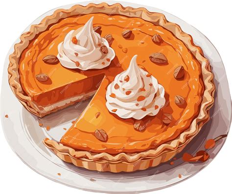 cartoon pumpkin pie 1