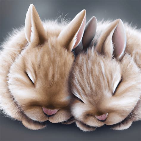 Adorable Fluffy Baby Bunnies