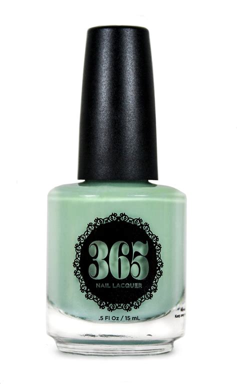 Mint Green Nail Polish Patina