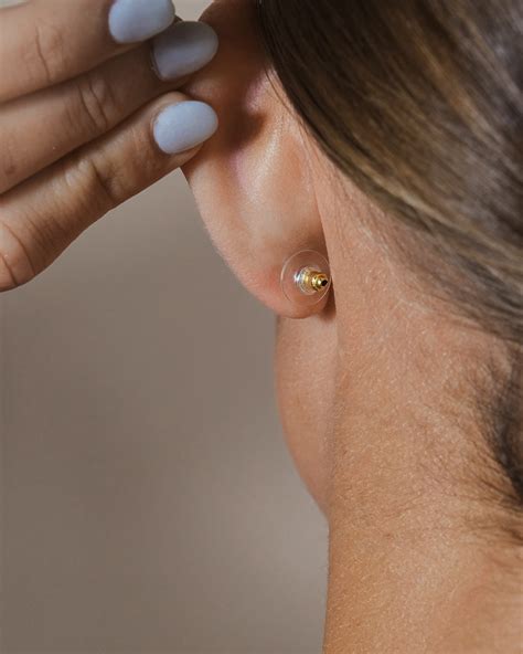 lifting earring backings  pair sterling