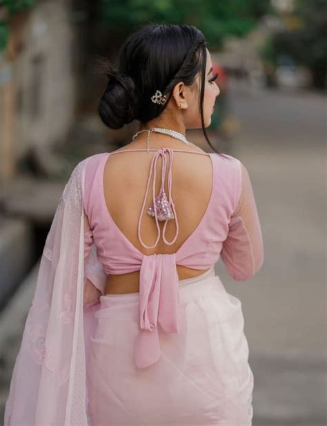 latest backless blouse designs  weddings parties festive wear