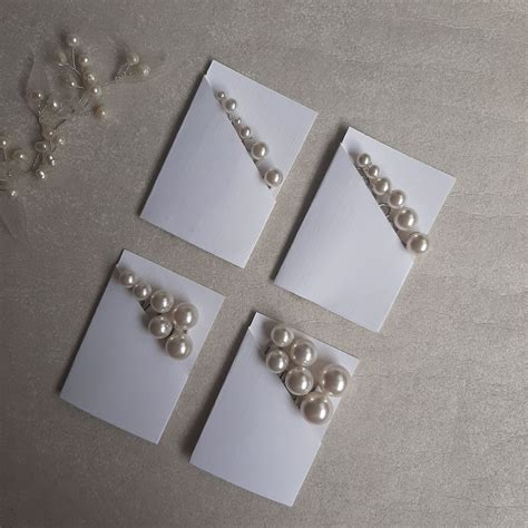 Bella - crystal pearls set of 6 hair pins – Crystal and Cord