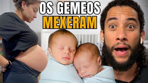 Como Gemeos Ficam Na Barriga - 20 Semanas Gravida de Gemeos - Começaram a Mexer na Barriga - YouTube