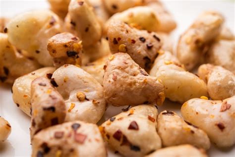 Premium Photo | Stir fried water chestnuts recipe or singhara or