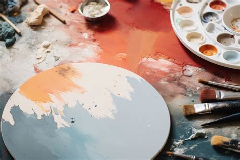 Color palette brush table paintbrush. | Free Photo - rawpixel