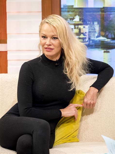 Pamela Anderson - Good Morning Britain TV Show in London 09/20/2017
