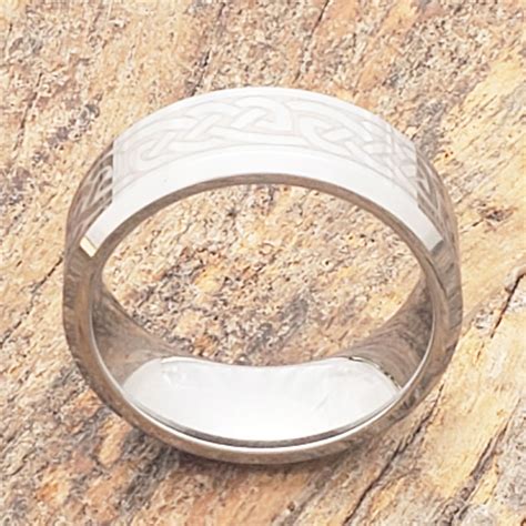 Medieval Silver Irish Beveled Celtic Rings - Forever Metals