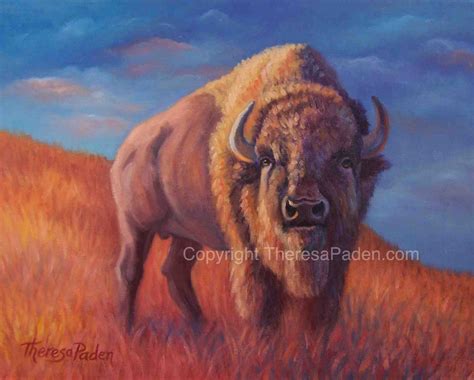 Painting Of Buffalo at PaintingValley.com | Explore collection of Painting Of Buffalo