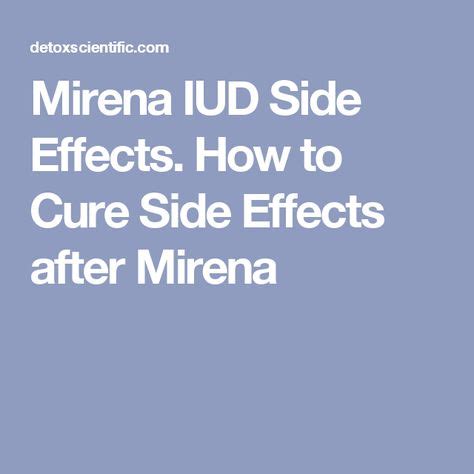 The 25+ best Mirena iud side effects ideas on Pinterest | Mirena iud ...