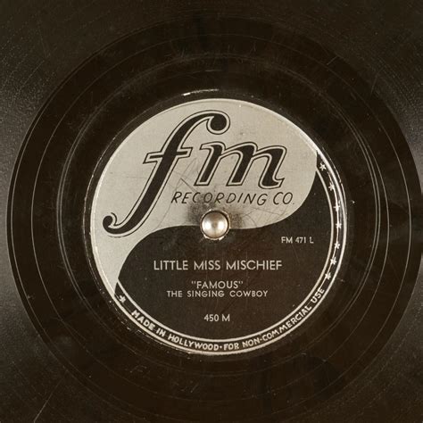 LITTLE MISS MISCHIEF : "FAMOUS" THE SINGING COWBOY : Free Download
