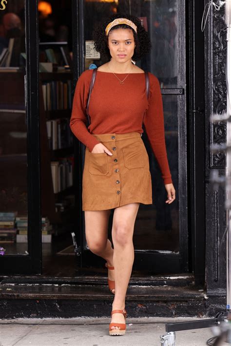 BRIANA MIDDLETON on the Set of Sharper in New York 09/21/2021 – HawtCelebs