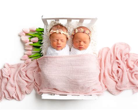cute baby girl twins