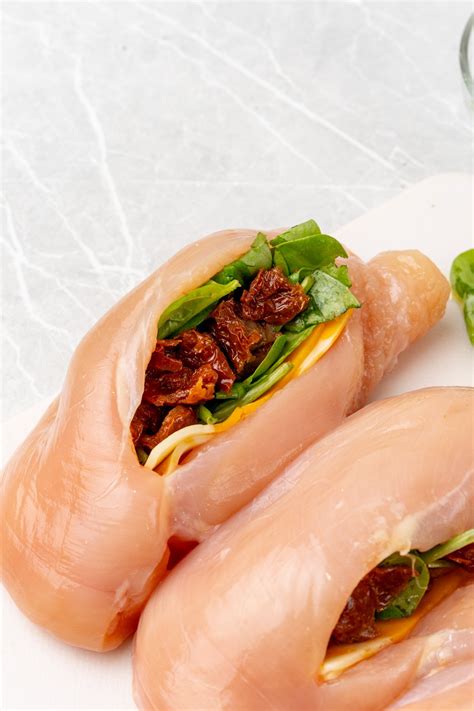 Baked Stuffed Chicken Breast ⋆ 100 Days of Real Food