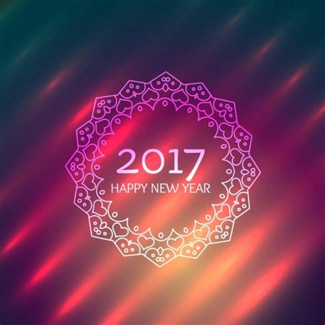 Free Vector | Background with mandala for new year