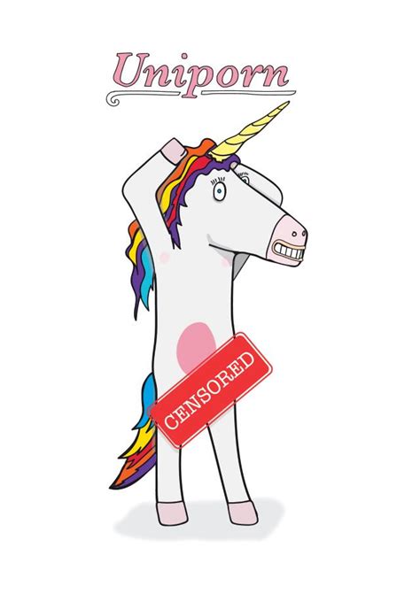 unicorn uniporn   card  thortful