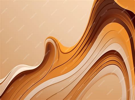 premium photo  brown  white abstract painting   brown