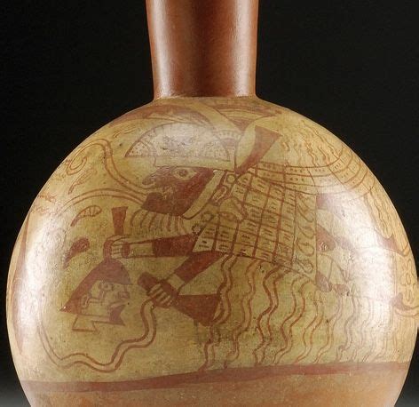 van Florentino Alva López op Moche Mochica